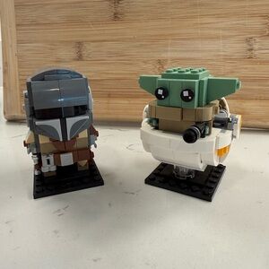 Lego Mandalorian The Child Star Wars Building Set - Gray, Green, Brown